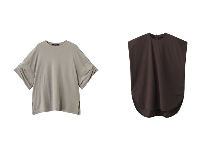 快適な素材と表情豊かなデザインで整えるトップス フローレント(FLORENT)の通販 おすすめ人気トレンドファッション通販アイテム インテリア・キッズ・メンズ・レディースファッション・服の通販 founy(ファニー) https://founy.com/ ファッション Fashion レディースファッション Fashion for Women トップス・カットソー Cut & Sew Tops シャツ・ブラウス・オフィスカジュアル Elegant Blouses & Button-Ups ロングTシャツ・Tシャツ Longline T-Shirts & Tees カットソー・ベーシックTシャツ Cut-and-Sewn Tops / Stretch Tees & Basics インド Indian Textile ギャザー Gathered, Ruffled ショート Short, Short Length シンプル Simple, Minimal スリーブ Sleeve, Long Sleeve / Short Sleeve 新作・新入荷 New Arrivals / New In |ID:crp329100000227358