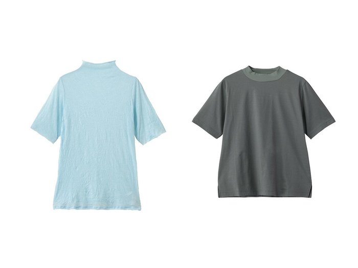 【コンパクトTシャツとシアーインナーで整える洗練されたデイリースタイル】MIDIUMISOLID(ミディウミソリッド)の通販 おすすめ人気トレンドファッション通販アイテム 人気、トレンドファッション・服の通販 founy(ファニー) ファッション Fashion レディースファッション Fashion for Women トップス・カットソー Cut & Sew Tops シャツ・ブラウス・オフィスカジュアル Elegant Blouses & Button-Ups ロングTシャツ・Tシャツ Longline T-Shirts & Tees カットソー・ベーシックTシャツ Cut-and-Sewn Tops / Stretch Tees & Basics インナー Innerwear シアー Sheer, See-Through ショート Short, Short Length ジャケット Jacket, Outerwear スリーブ Sleeve, Long Sleeve / Short Sleeve ハイネック High Neck, Mock Neck ハーフ Half, Half-Length エレガント 上品 Elegant 夏 Summer 新作・新入荷 New Arrivals / New In |ID:crp329100000227361