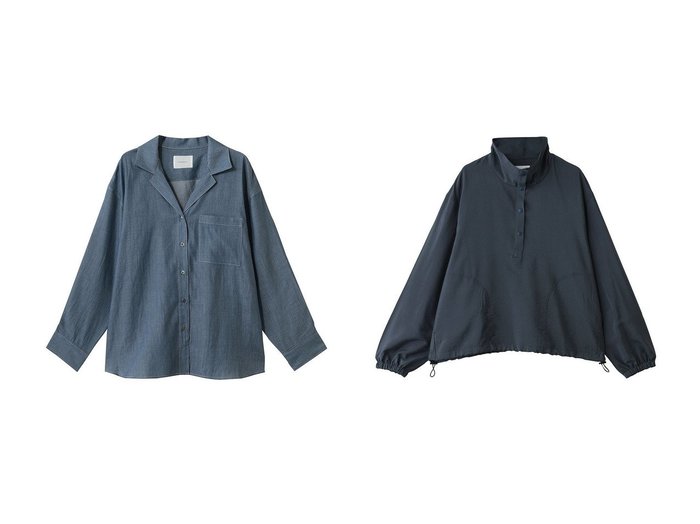 【シアーデニムシャツと軽やかアノラックで整える涼やかな季節の装い】MIDIUMISOLID(ミディウミソリッド)の通販 おすすめ人気トレンドファッション通販アイテム 人気、トレンドファッション・服の通販 founy(ファニー) ファッション Fashion レディースファッション Fashion for Women トップス・カットソー Cut & Sew Tops シャツ・ブラウス・オフィスカジュアル Elegant Blouses & Button-Ups アウター Coat / Outerwear Collection おすすめ Recommended / Our Picks シアー Sheer, See-Through スリーブ Sleeve, Long Sleeve / Short Sleeve デニム Denim, Jeans Material ブリーチ Bleach, Washed Finish ロング Long, Long-Length 夏 Summer 新作・新入荷 New Arrivals / New In アウトドア Outdoor Clothing ジャケット Jacket, Outerwear スポーティ Sporty, Casual Athletic ドローコード Drawcord, Drawstring Cord ブラウジング Blouson Silhouette, Cinched Waist ブルゾン Blouson, Bomber Jacket 旅行 Travel |ID:crp329100000227363