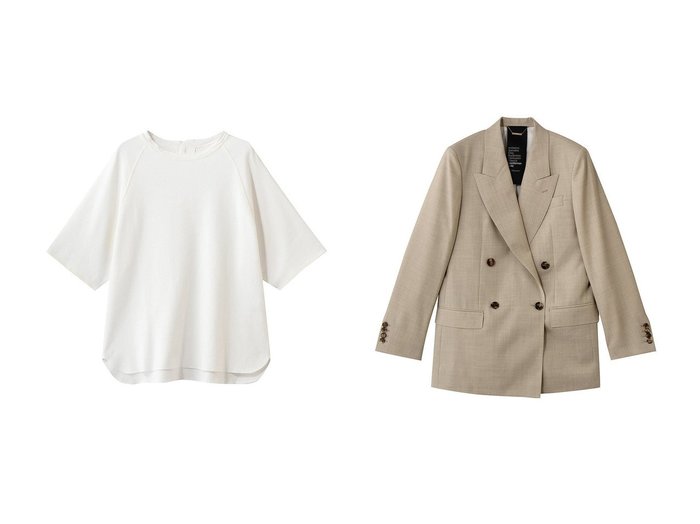 【ウールジャケットとワッフルTシャツで整える洗練されたデイリースタイル】Chaos(カオス)の通販 おすすめ人気トレンドファッション通販アイテム 人気、トレンドファッション・服の通販 founy(ファニー) ファッション Fashion レディースファッション Fashion for Women トップス・カットソー Cut & Sew Tops シャツ・ブラウス・オフィスカジュアル Elegant Blouses & Button-Ups ロングTシャツ・Tシャツ Longline T-Shirts & Tees カットソー・ベーシックTシャツ Cut-and-Sewn Tops / Stretch Tees & Basics アウター Coat / Outerwear Collection レディースジャケット・軽アウター Jackets ショート Short, Short Length スリーブ Sleeve, Long Sleeve / Short Sleeve デニム Denim, Jeans Material ワッフル Waffle, Waffle Knit 別注 Limited Edition, Custom Order 新作・新入荷 New Arrivals / New In |ID:crp329100000227366