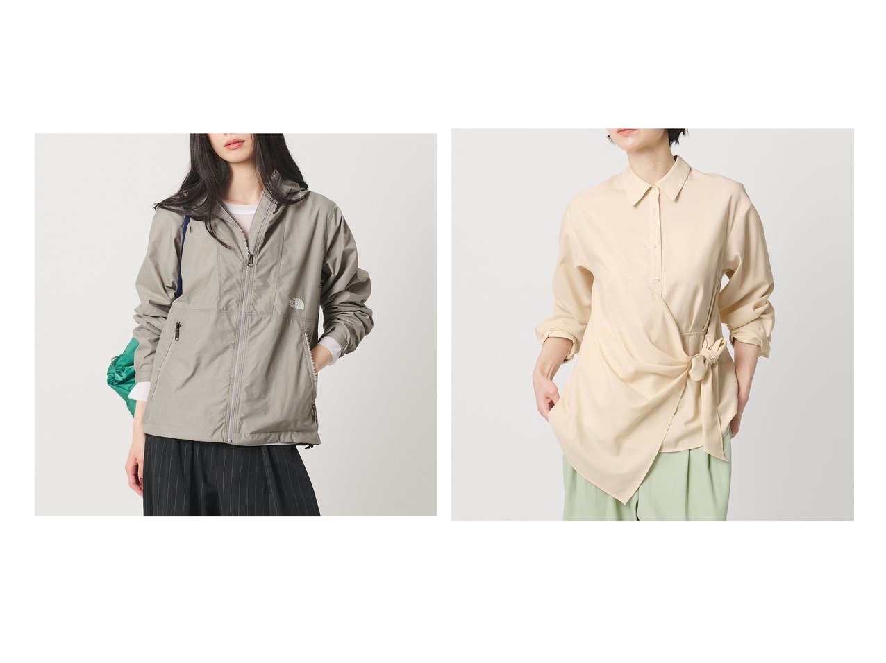 【機能性ジャケットと上品シャツで整える洗練スタイル】UNITED ARROWS(ユナイテッドアローズ)の通販 おすすめ人気トレンドファッション通販アイテム インテリア・キッズ・メンズ・レディースファッション・服の通販 founy(ファニー) 　ファッション　Fashion　レディースファッション　Fashion for Women　アウター　Coat / Outerwear Collection　レディースジャケット・軽アウター　Jackets　トップス・カットソー　Cut & Sew Tops　シャツ・ブラウス・オフィスカジュアル　Elegant Blouses & Button-Ups　アウトドア　Outdoor Clothing　カリフォルニア　California, Cali Style　コンパクト　Compact, Small Size　軽量　Lightweight, Ultra Light　ジャケット　Jacket, Outerwear　ストーン　Stone, Gem-Like　ベスト　Vest, Waistcoat　ウォッシャブル　Machine Washable　ギャザー　Gathered, Ruffled　スラックス　Slacks, Dress Pants　ドレープ　Drape, Draping Fabric　ビジネス 仕事 通勤　Business / Work / Commuting　グレー系　Gray　ブラック系　Black　|ID:crp329100000227379