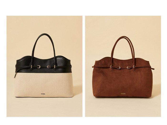 【ベルトデザインが映える機能的トートバッグ】SNIDEL(スナイデル)の通販 おすすめ人気トレンドファッション通販アイテム インテリア・キッズ・メンズ・レディースファッション・服の通販 founy(ファニー) https://founy.com/ ファッション Fashion レディースファッション Fashion for Women バッグ Bags ベルト&ウエストマーク Belts & Waist Accessories エレガント 上品 Elegant ヴィンテージ Vintage Style クラシカル Classical, Vintage-Inspired シンプル Simple, Minimal スマート Smart, Elegant フェイクレザー Faux Leather, PU Leather ポケット Pocket, Pocket Detail マグネット Magnet, Magnetic Closure ミックス Mix, Mixed Style ビジネス 仕事 通勤 Business / Work / Commuting |ID:crp329100000227392