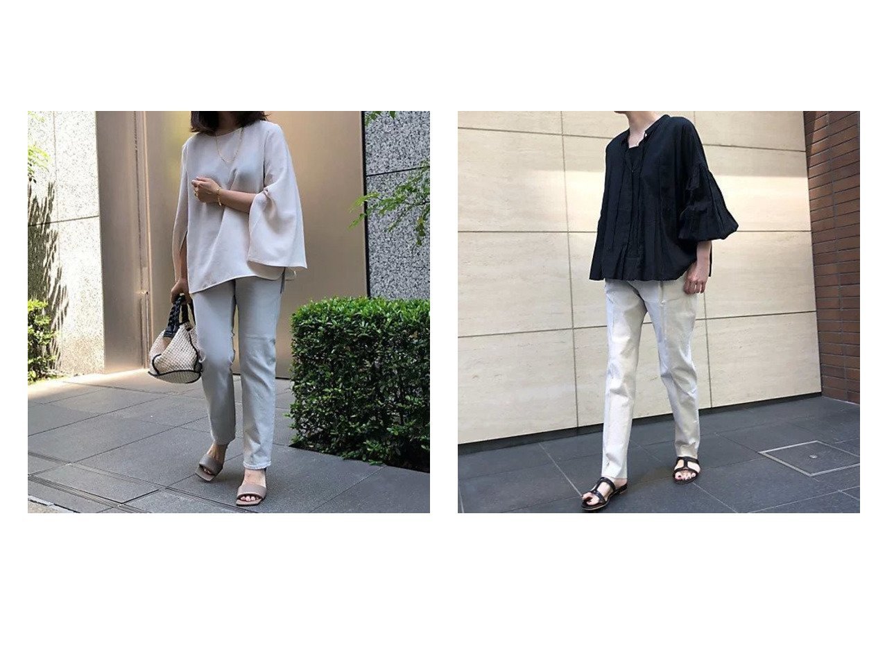 【2WAYデザインで着こなしが広がるブラウスコレクション】eclat(エクラ)の通販 おすすめ人気トレンドファッション通販アイテム インテリア・キッズ・メンズ・レディースファッション・服の通販 founy(ファニー) 　ファッション　Fashion　レディースファッション　Fashion for Women　トップス・カットソー　Cut & Sew Tops　シャツ・ブラウス・オフィスカジュアル　Elegant Blouses & Button-Ups　スリット　Slit, Slit Detail　バランス　Balance, Style Balance　別注　Limited Edition, Custom Order　洗える　Machine Washable　ベージュ系　Beige　レッド系　Red　グレー系　Gray　ブラック系　Black　ホワイト系　White　|ID:crp329100000227407