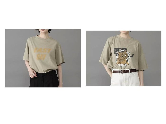 【ヴィンテージライクな風合いとプリントが魅力の加工Tシャツで楽しむ大人のカジュアルスタイル】REMI RELIEF(レミレリーフ)の通販 おすすめ人気トレンドファッション通販アイテム 人気、トレンドファッション・服の通販 founy(ファニー) ファッション Fashion レディースファッション Fashion for Women レギュラー Regular, Standard Fit 人気 Popular, Best Seller ヴィンテージ Vintage Style グラフィック Graphic, Graphic Design スペシャル Special, Limited Edition ダメージ Distressed, Destroyed ネコ Cat, Feline Motif 猫 Cat, Kitty プリント Print, Printed Pattern モチーフ Motif, Design Theme おすすめ Recommended / Our Picks |ID:crp329100000227419