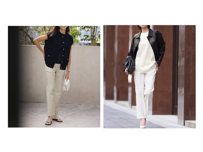 【40代50代に似合うドライタッチパンツで叶える快適さと美しいシルエットの大人スタイル】DoCLASSE(ドゥクラッセ)の通販 おすすめ人気トレンドファッション通販アイテム 人気、トレンドファッション・服の通販 founy(ファニー) ファッション Fashion レディースファッション Fashion for Women パンツ Pants & Trousers 新作・新入荷 New Arrivals / New In ストレッチ Stretch, Stretchy Fabric スリム Slim, Slim Fit フラット Flat, Flat Shoes フロント Front, Front Design 人気 Popular, Best Seller ビジネス 仕事 通勤 Business / Work / Commuting 切替 Switching, Contrast Panel 夏 Summer 春 Spring S/S・春夏 SS, Spring/Summer, Warm Season |ID:crp329100000227427