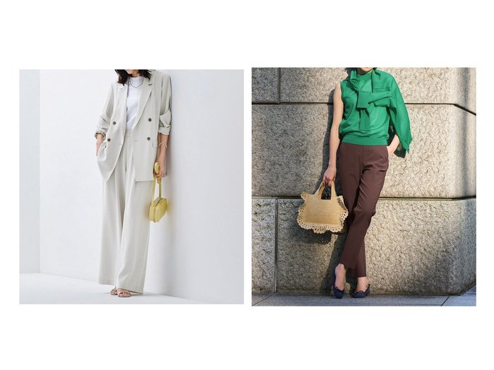 【40代、50代に似合う快適パンツと機能ジャケットで叶える上品で涼やかな大人スタイル】DoCLASSE(ドゥクラッセ)の通販 おすすめ人気トレンドファッション通販アイテム 人気、トレンドファッション・服の通販 founy(ファニー) ファッション Fashion レディースファッション Fashion for Women アウター Coat / Outerwear Collection レディースジャケット・軽アウター Jackets パンツ Pants & Trousers カーディガン Cardigan, Knitwear ジャケット Jacket, Outerwear ダブル Double, Double-Breasted フォルム Silhouette, Form フォーマル Formal, Dressy 新作・新入荷 New Arrivals / New In 夏 Summer ビジネス 仕事 通勤 Business / Work / Commuting ストレッチ Stretch, Stretchy Fabric スリム Slim, Slim Fit フラット Flat, Flat Shoes フロント Front, Front Design 人気 Popular, Best Seller 切替 Switching, Contrast Panel 春 Spring S/S・春夏 SS, Spring/Summer, Warm Season |ID:crp329100000227447