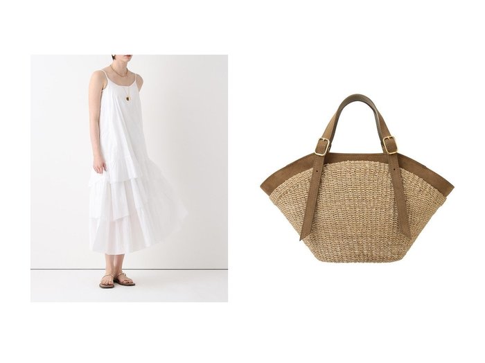 【軽やかなワンピースと上品カゴバッグで楽しむ夏の装い】allureville(アルアバイル)の通販 おすすめ人気トレンドファッション通販アイテム 人気、トレンドファッション・服の通販 founy(ファニー) ファッション Fashion レディースファッション Fashion for Women ワンピース Dresses キャミソールワンピース Camisole Dresses チュニック Tunic Tops & Dresses バッグ Bags おすすめ Recommended / Our Picks インド Indian Textile キャミソール Camisole, Spaghetti Strap Top チュニック Tunic, Long Top ドレス Dress, One-Piece ロング Long, Long-Length 夏 Summer フォルム Silhouette, Form ポーチ Pouch, Small Case エレガント 上品 Elegant 新作・新入荷 New Arrivals / New In 春 Spring S/S・春夏 SS, Spring/Summer, Warm Season 財布 Wallet, Purse |ID:crp329100000227467