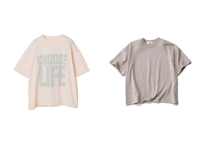 【厚手コットンのハーフスリーブTと柔らかなスローガンTで楽しむ上品カジュアル】eclat(エクラ)の通販 おすすめ人気トレンドファッション通販アイテム 人気、トレンドファッション・服の通販 founy(ファニー) ファッション Fashion レディースファッション Fashion for Women トップス・カットソー Cut & Sew Tops シャツ・ブラウス・オフィスカジュアル Elegant Blouses & Button-Ups ロングTシャツ・Tシャツ Longline T-Shirts & Tees デニム Denim, Jeans Material フェミニン Feminine, Girly プリント Print, Printed Pattern エレガント 上品 Elegant 別注 Limited Edition, Custom Order 洗える Machine Washable |ID:crp329100000227490