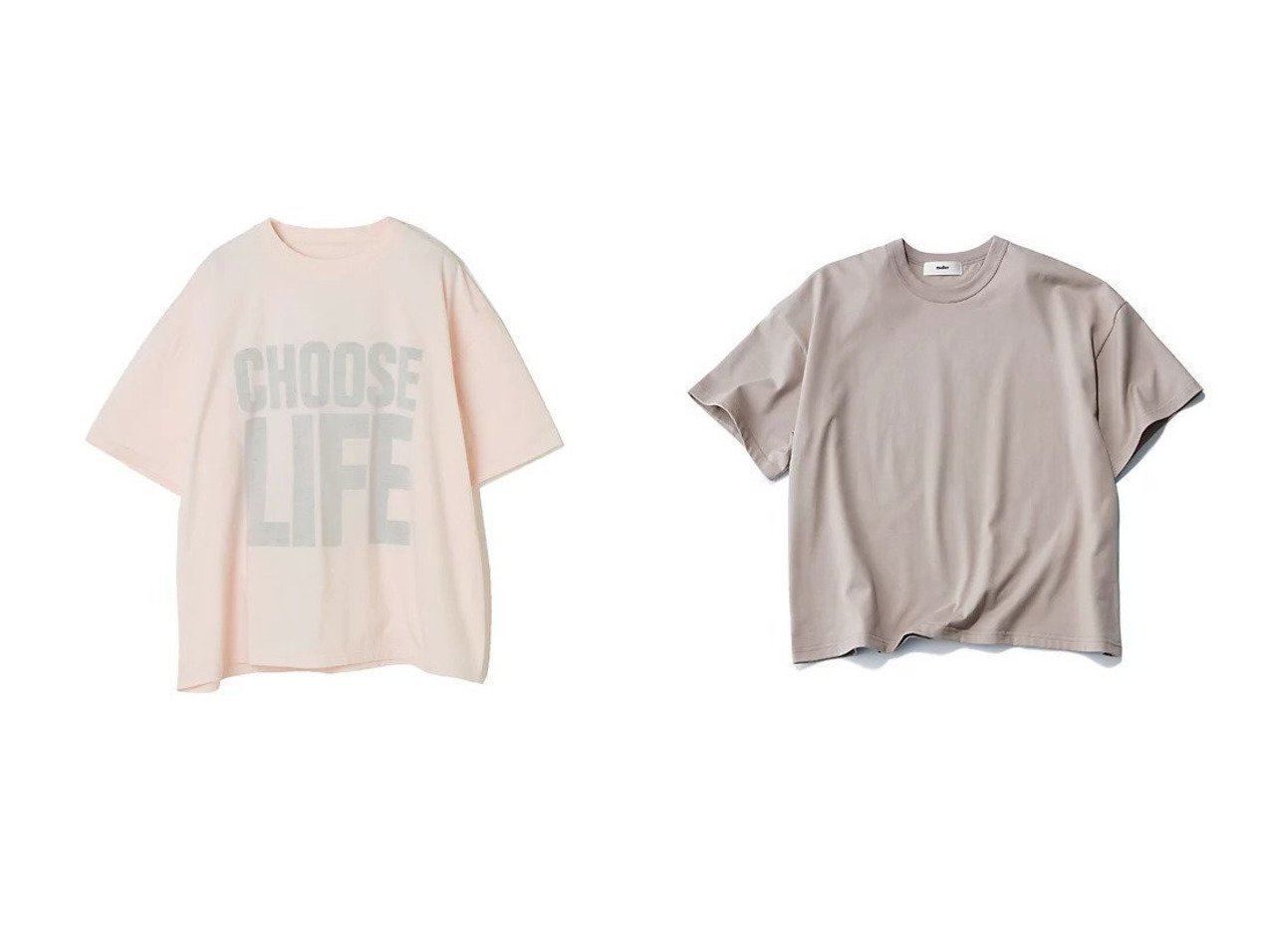 【厚手コットンのハーフスリーブTと柔らかなスローガンTで楽しむ上品カジュアル】eclat(エクラ)の通販 おすすめ人気トレンドファッション通販アイテム インテリア・キッズ・メンズ・レディースファッション・服の通販 founy(ファニー) 　ファッション　Fashion　レディースファッション　Fashion for Women　トップス・カットソー　Cut & Sew Tops　シャツ・ブラウス・オフィスカジュアル　Elegant Blouses & Button-Ups　ロングTシャツ・Tシャツ　Longline T-Shirts & Tees　デニム　Denim, Jeans Material　フェミニン　Feminine, Girly　プリント　Print, Printed Pattern　エレガント 上品　Elegant　別注　Limited Edition, Custom Order　洗える　Machine Washable　レッド系　Red　グレー系　Gray　ベージュ系　Beige　ホワイト系　White　ブラック系　Black　ブラウン系　Brown　|ID:crp329100000227490