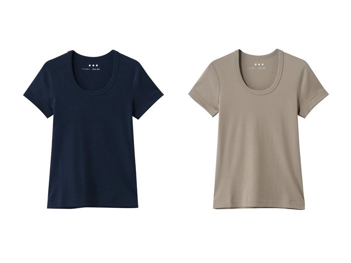 【上品な抜け感を演出するUネックカットソーで整えるベーシックスタイル】heliopole(エリオポール)の通販 おすすめ人気トレンドファッション通販アイテム 人気、トレンドファッション・服の通販 founy(ファニー) ファッション Fashion レディースファッション Fashion for Women トップス・カットソー Cut & Sew Tops シャツ・ブラウス・オフィスカジュアル Elegant Blouses & Button-Ups ロングTシャツ・Tシャツ Longline T-Shirts & Tees カットソー・ベーシックTシャツ Cut-and-Sewn Tops / Stretch Tees & Basics おすすめ Recommended / Our Picks インナー Innerwear カットソー Cut and Sewn Top コンパクト Compact, Small Size ショート Short, Short Length シンプル Simple, Minimal スリーブ Sleeve, Long Sleeve / Short Sleeve ベーシック Basic, Essential 夏 Summer S/S・春夏 SS, Spring/Summer, Warm Season |ID:crp329100000227514