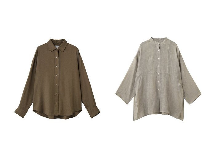 【リネン素材の軽やかさと抜け感で楽しむ涼やかなシャツスタイル】heliopole(エリオポール)の通販 おすすめ人気トレンドファッション通販アイテム 人気、トレンドファッション・服の通販 founy(ファニー) ファッション Fashion レディースファッション Fashion for Women トップス・カットソー Cut & Sew Tops シャツ・ブラウス・オフィスカジュアル Elegant Blouses & Button-Ups スリーブ Sleeve, Long Sleeve / Short Sleeve フレンチ French, French Style リネン Linen, Linen Fabric リラックス Relax, Relaxed Fit ロング Long, Long-Length 夏 Summer 新作・新入荷 New Arrivals / New In 羽織 Haori, Light Jacket スリット Slit, Slit Detail メッシュ Mesh, Net Fabric |ID:crp329100000227515