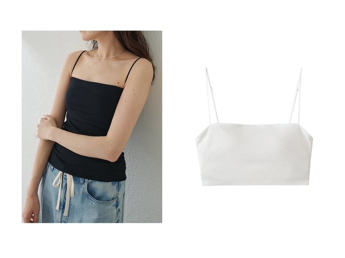 【上質な素材とミニマルデザインで整える快適なインナースタイル】Whim Gazette(ウィムガゼット)の通販 おすすめ人気トレンドファッション通販アイテム 人気、トレンドファッション・服の通販 founy(ファニー) ファッション Fashion レディースファッション Fashion for Women トップス・カットソー Cut & Sew Tops キャミソール&ノースリーブ Camisoles & Sleeveless Tops シャツ・ブラウス・オフィスカジュアル Elegant Blouses & Button-Ups ロングTシャツ・Tシャツ Longline T-Shirts & Tees カットソー・ベーシックTシャツ Cut-and-Sewn Tops / Stretch Tees & Basics インナー Innerwear キャミ Camisole, Cami Top キャミソール Camisole, Spaghetti Strap Top スクエア Square, Square Shape ストレッチ Stretch, Stretchy Fabric タンク Tank Top, Sleeveless Top ベーシック Basic, Essential 夏 Summer 春 Spring S/S・春夏 SS, Spring/Summer, Warm Season |ID:crp329100000227520