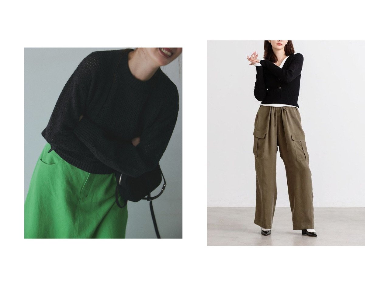 【2WAYプルオーバーとアンサンブルニットで楽しむ軽やかな大人のスタイル】MY WEAKNESS(マイ ウィークネス)の通販 おすすめ人気トレンドファッション通販アイテム インテリア・キッズ・メンズ・レディースファッション・服の通販 founy(ファニー) 　ファッション　Fashion　レディースファッション　Fashion for Women　トップス・カットソー　Cut & Sew Tops　ニット　Knit Tops & Sweaters　アンサンブルニット　Knit Ensembles & Twin Sets　シャツ・ブラウス・オフィスカジュアル　Elegant Blouses & Button-Ups　ロングTシャツ・Tシャツ　Longline T-Shirts & Tees　カットソー・ベーシックTシャツ　Cut-and-Sewn Tops / Stretch Tees & Basics　カジュアルプルオーバー・ニットトップス　Pullovers & Knit Tops / Casual Pullovers　アンサンブル　Ensemble Set　カーディガン　Cardigan, Knitwear　クロップド　Cropped, Short Length　ショート　Short, Short Length　シンプル　Simple, Minimal　スリーブ　Sleeve, Long Sleeve / Short Sleeve　ノースリーブ　Sleeveless, No-Sleeve　バランス　Balance, Style Balance　メッシュ　Mesh, Net Fabric　夏　Summer　長袖　Long Sleeve, Full Sleeve　エレガント 上品　Elegant　新作・新入荷　New Arrivals / New In　ブラック系　Black　|ID:crp329100000227543