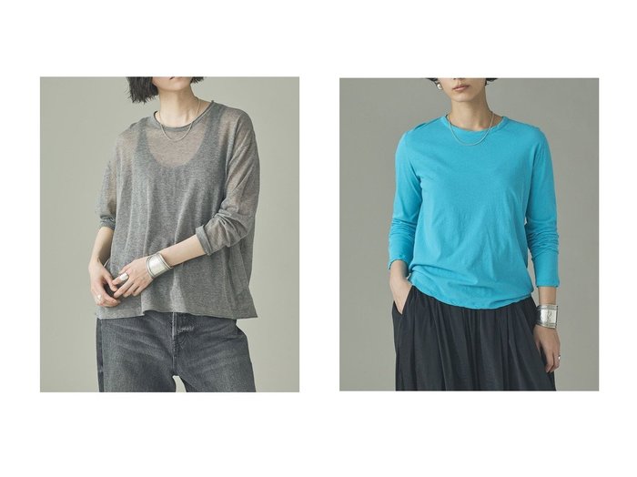 【シアーニットと天竺トップスで楽しむ軽やかで上品なレイヤードスタイル】Curensology(カレンソロジー)の通販 おすすめ人気トレンドファッション通販アイテム 人気、トレンドファッション・服の通販 founy(ファニー) ファッション Fashion レディースファッション Fashion for Women トップス・カットソー Cut & Sew Tops ニット Knit Tops & Sweaters カジュアルプルオーバー・ニットトップス Pullovers & Knit Tops / Casual Pullovers シャツ・ブラウス・オフィスカジュアル Elegant Blouses & Button-Ups ロングTシャツ・Tシャツ Longline T-Shirts & Tees カットソー・ベーシックTシャツ Cut-and-Sewn Tops / Stretch Tees & Basics おすすめ Recommended / Our Picks インナー Innerwear キャミソール Camisole, Spaghetti Strap Top シアー Sheer, See-Through シンプル Simple, Minimal タンク Tank Top, Sleeveless Top デニム Denim, Jeans Material ボトム Bottoms, Lower Wear エレガント 上品 Elegant 夏 Summer 新作・新入荷 New Arrivals / New In カリフォルニア California, Cali Style スウェット / スエット Sweatshirt, Sweatwear スリーブ Sleeve, Long Sleeve / Short Sleeve 定番 Standard, Basic Item ベスト Vest, Waistcoat ロング Long, Long-Length |ID:crp329100000227545