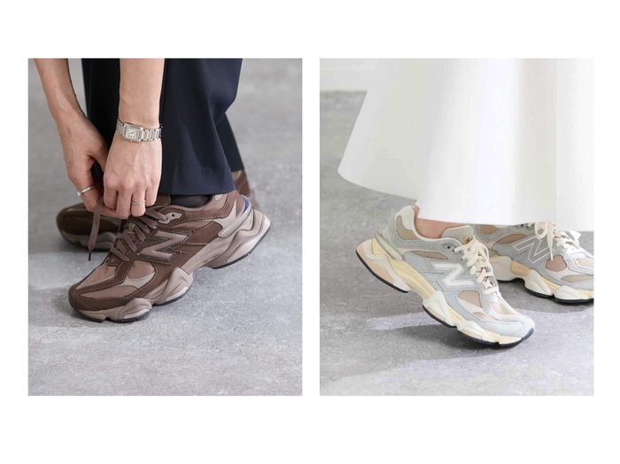 ヘリテージを融合したニュートラルカラーの9060スニーカー【NEW BALANCE(ニューバランス)】の通販 おすすめ人気トレンドファッション通販アイテム 人気、トレンドファッション・服の通販 founy(ファニー) ファッション Fashion レディースファッション Fashion for Women シューズ Shoes, Footwear スニーカー Sneakers, Trainers バランス Balance, Style Balance ボストン Boston メッシュ Mesh, Net Fabric ランニング Running, Running Wear, Activewear, Jogging |ID:crp329100000227558