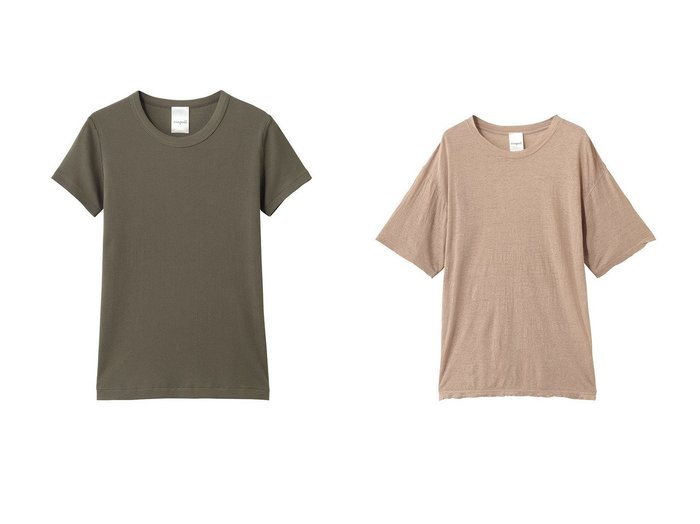 【raspail/ラスパイユ】のリネン Tシャツ&コットン リブクルーネック プルオーバー おすすめ人気トレンドファッション通販アイテム 人気、トレンドファッション・服の通販 founy(ファニー) ファッション Fashion レディースファッション Fashion for Women トップス・カットソー Cut & Sew Tops シャツ・ブラウス・オフィスカジュアル Elegant Blouses & Button-Ups ロングTシャツ・Tシャツ Longline T-Shirts & Tees カジュアルプルオーバー・ニットトップス Pullovers & Knit Tops / Casual Pullovers カットソー・ベーシックTシャツ Cut-and-Sewn Tops / Stretch Tees & Basics ショート Short, Short Length スリーブ Sleeve, Long Sleeve / Short Sleeve テレコ Ribbed, Rib Stitch 定番 Standard, Basic Item 新作・新入荷 New Arrivals / New In |ID:crp329100000227566