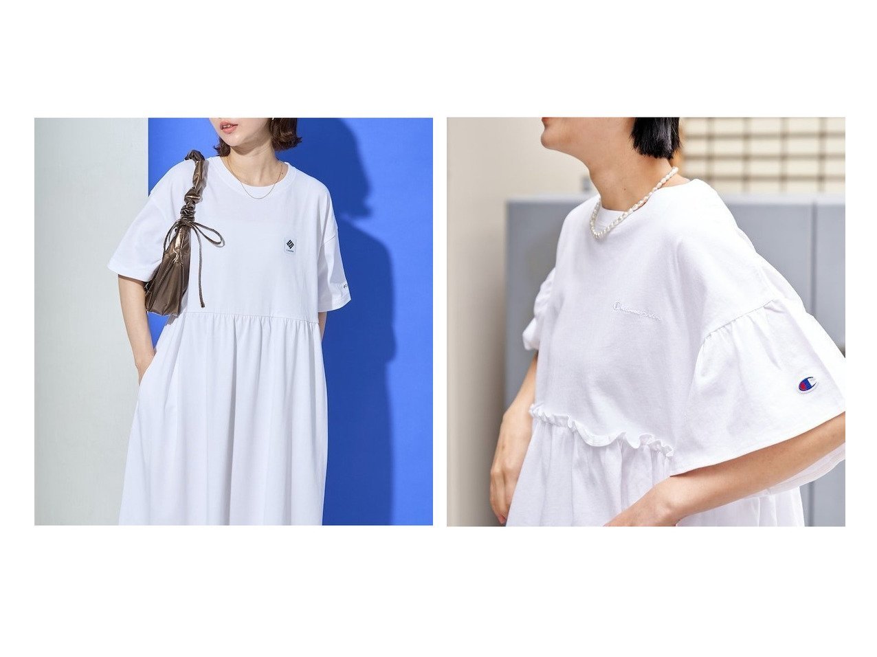 フリル袖Tシャツと機能性ワンピースで叶える軽やかなカジュアルスタイル【FREAK'S STORE(フリークスストア)】の通販 おすすめ人気トレンドファッション通販アイテム インテリア・キッズ・メンズ・レディースファッション・服の通販 founy(ファニー) 　ファッション　Fashion　レディースファッション　Fashion for Women　ワンピース　Dresses　フォーマル・パーティードレス・結婚式用ドレス　Elegant & Casual Dresses　トップス・カットソー　Cut & Sew Tops　シャツ・ブラウス・オフィスカジュアル　Elegant Blouses & Button-Ups　ロングTシャツ・Tシャツ　Longline T-Shirts & Tees　切替　Switching, Contrast Panel　吸水　Absorbent, Quick-Dry　ショルダー　Shoulder, Shoulder Strap　スペシャル　Special, Limited Edition　ドレス　Dress, One-Piece　ドロップ　Drop Shoulder, Dropped Style　ポケット　Pocket, Pocket Detail　S/S・春夏　SS, Spring/Summer, Warm Season　夏　Summer　2026年　2026　ギャザー　Gathered, Ruffled　バランス　Balance, Style Balance　フリル　Frill, Ruffle　フレア　Flare, Flared　ボトム　Bottoms, Lower Wear　別注　Limited Edition, Custom Order　半袖　Short Sleeve, Half Sleeve　ホワイト系　White　グレー系　Gray　ブラック系　Black　ベージュ系　Beige　レッド系　Red　ブルー系　Blue　|ID:crp329100000227571