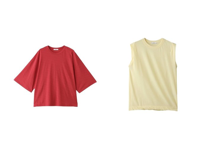 【ATON/エイトン】のSHRINK FRESCA ジャージー ワイド スリーブ Tシャツ&FRESCA SINGLE ジャージー タンクトップ おすすめ人気トレンドファッション通販アイテム インテリア・キッズ・メンズ・レディースファッション・服の通販 founy(ファニー) https://founy.com/ ファッション Fashion レディースファッション Fashion for Women トップス・カットソー Cut & Sew Tops シャツ・ブラウス・オフィスカジュアル Elegant Blouses & Button-Ups ロングTシャツ・Tシャツ Longline T-Shirts & Tees カットソー・ベーシックTシャツ Cut-and-Sewn Tops / Stretch Tees & Basics キャミソール&ノースリーブ Camisoles & Sleeveless Tops インド Indian Textile ショート Short, Short Length スリーブ Sleeve, Long Sleeve / Short Sleeve テーパード Tapered, Tapered Pants バランス Balance, Style Balance ボトム Bottoms, Lower Wear ワイド Wide, Wide Fit 新作・新入荷 New Arrivals / New In |ID:crp329100000227591