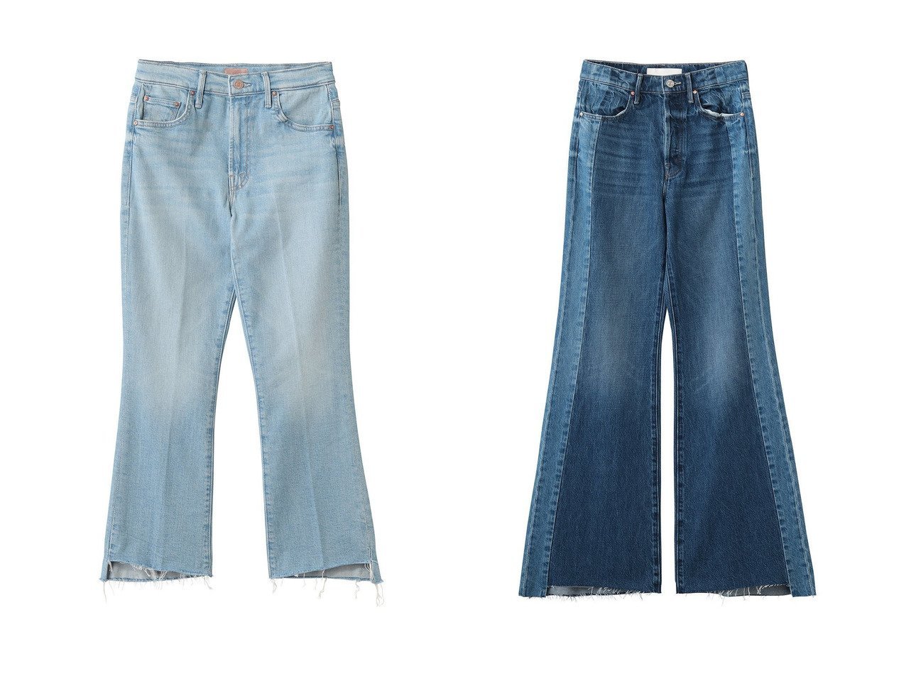 ハイウエストデニムで叶えるスキニーとワイドの洗練スタイル【MOTHER(マザー)】の通販 おすすめ人気トレンドファッション通販アイテム インテリア・キッズ・メンズ・レディースファッション・服の通販 founy(ファニー) 　ファッション　Fashion　レディースファッション　Fashion for Women　パンツ　Pants & Trousers　デニムパンツ・ジーンズ・美脚デニム　Denim Jeans & Pants　シューズ　Shoes, Footwear　スキニーデニム　Skinny Jeans, Slim Jeans　センター　Center, Center Line　デニム　Denim, Jeans Material　新作・新入荷　New Arrivals / New In　ブルー系　Blue　|ID:crp329100000227600