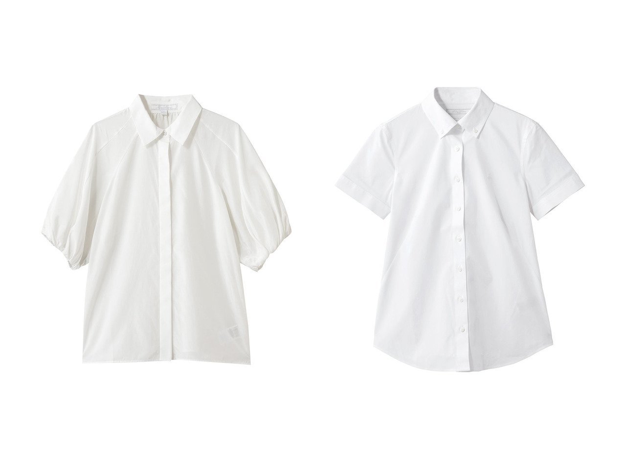 【Brooks Brothers/ブルックス ブラザーズ】のシルク/コットン バブルスリーブ ブラウス&スーピマコットンストレッチ ショートスリーブ ボタンダウンシャツ Fitted Fit おすすめ人気トレンドファッション通販アイテム インテリア・キッズ・メンズ・レディースファッション・服の通販 founy(ファニー) 　ファッション　Fashion　レディースファッション　Fashion for Women　トップス・カットソー　Cut & Sew Tops　シャツ・ブラウス・オフィスカジュアル　Elegant Blouses & Button-Ups　おすすめ　Recommended / Our Picks　エレガント 上品　Elegant　ショート　Short, Short Length　シルク　Silk, 100% Silk　スリーブ　Sleeve, Long Sleeve / Short Sleeve　ハーフ　Half, Half-Length　フェミニン　Feminine, Girly　フレア　Flare, Flared　フロント　Front, Front Design　ボトム　Bottoms, Lower Wear　ポケット　Pocket, Pocket Detail　マニッシュ　Mannish, Boyish　ワイド　Wide, Wide Fit　半袖　Short Sleeve, Half Sleeve　新作・新入荷　New Arrivals / New In　無地　Plain, Solid Color　シェイプ　Shape, Slim Fit　シンプル　Simple, Minimal　スタイリッシュ　Stylish, Fashionable　ストレッチ　Stretch, Stretchy Fabric　フィット　Fit, Slim Fit　夏　Summer　春　Spring　S/S・春夏　SS, Spring/Summer, Warm Season　ホワイト系　White　|ID:crp329100000227610