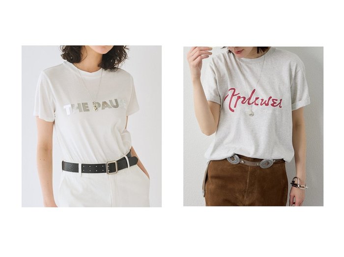 ヴィンテージライクロゴとメタリックプリントで楽しむTシャツスタイル【Whim Gazette(ウィムガゼット)】の通販 おすすめ人気トレンドファッション通販アイテム 人気、トレンドファッション・服の通販 founy(ファニー) ファッション Fashion レディースファッション Fashion for Women トップス・カットソー Cut & Sew Tops シャツ・ブラウス・オフィスカジュアル Elegant Blouses & Button-Ups ロングTシャツ・Tシャツ Longline T-Shirts & Tees カットソー・ベーシックTシャツ Cut-and-Sewn Tops / Stretch Tees & Basics コンパクト Compact, Small Size ショート Short, Short Length シルバー Silver, Metallic Silver シンプル Simple, Minimal スリーブ Sleeve, Long Sleeve / Short Sleeve プリント Print, Printed Pattern ベーシック Basic, Essential 半袖 Short Sleeve, Half Sleeve 新作・新入荷 New Arrivals / New In |ID:crp329100000227631