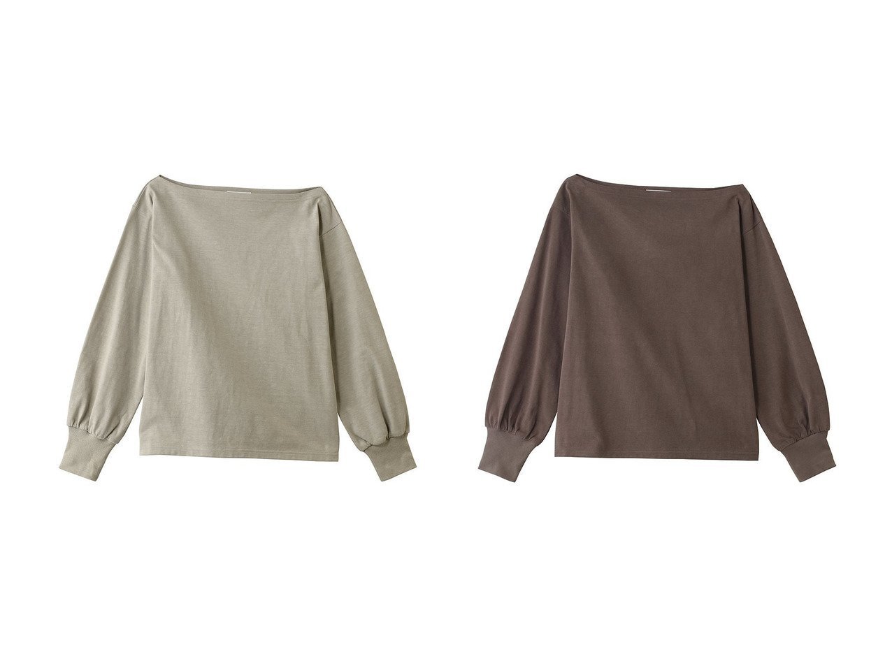 【Whim Gazette/ウィムガゼット】のヴィンテージワンショルプルオーバー おすすめ人気トレンドファッション通販アイテム インテリア・キッズ・メンズ・レディースファッション・服の通販 founy(ファニー) 　ファッション　Fashion　レディースファッション　Fashion for Women　トップス・カットソー　Cut & Sew Tops　シャツ・ブラウス・オフィスカジュアル　Elegant Blouses & Button-Ups　ロングTシャツ・Tシャツ　Longline T-Shirts & Tees　カジュアルプルオーバー・ニットトップス　Pullovers & Knit Tops / Casual Pullovers　カットソー・ベーシックTシャツ　Cut-and-Sewn Tops / Stretch Tees & Basics　おすすめ　Recommended / Our Picks　ショルダー　Shoulder, Shoulder Strap　スリーブ　Sleeve, Long Sleeve / Short Sleeve　フェミニン　Feminine, Girly　ロング　Long, Long-Length　新作・新入荷　New Arrivals / New In　ベージュ系　Beige　ブラウン系　Brown　|ID:crp329100000227633