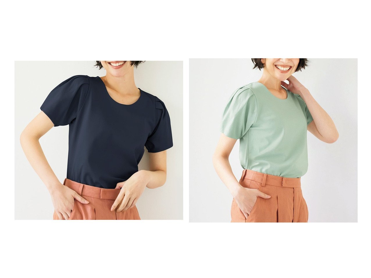 1枚で品よく決まる大人Tシャツ【40代・50代におすすめ】【DoCLASSE(ドゥクラッセ)】の通販 おすすめ人気トレンドファッション通販アイテム インテリア・キッズ・メンズ・レディースファッション・服の通販 founy(ファニー) 　ファッション　Fashion　レディースファッション　Fashion for Women　トップス・カットソー　Cut & Sew Tops　シャツ・ブラウス・オフィスカジュアル　Elegant Blouses & Button-Ups　ロングTシャツ・Tシャツ　Longline T-Shirts & Tees　カットソー・ベーシックTシャツ　Cut-and-Sewn Tops / Stretch Tees & Basics　インナー　Innerwear　カットソー　Cut and Sewn Top　ショルダー　Shoulder, Shoulder Strap　シンプル　Simple, Minimal　ジャケット　Jacket, Outerwear　スリーブ　Sleeve, Long Sleeve / Short Sleeve　デニム　Denim, Jeans Material　定番　Standard, Basic Item　なめらか　Smooth, Silky Texture　パール　Pearl, Pearl Accent　ベーシック　Basic, Essential　半袖　Short Sleeve, Half Sleeve　新作・新入荷　New Arrivals / New In　おすすめ　Recommended / Our Picks　ビジネス 仕事 通勤　Business / Work / Commuting　グレー系　Gray　グリーン系　Green　ホワイト系　White　ブラック系　Black　ブルー系　Blue　|ID:crp329100000227680