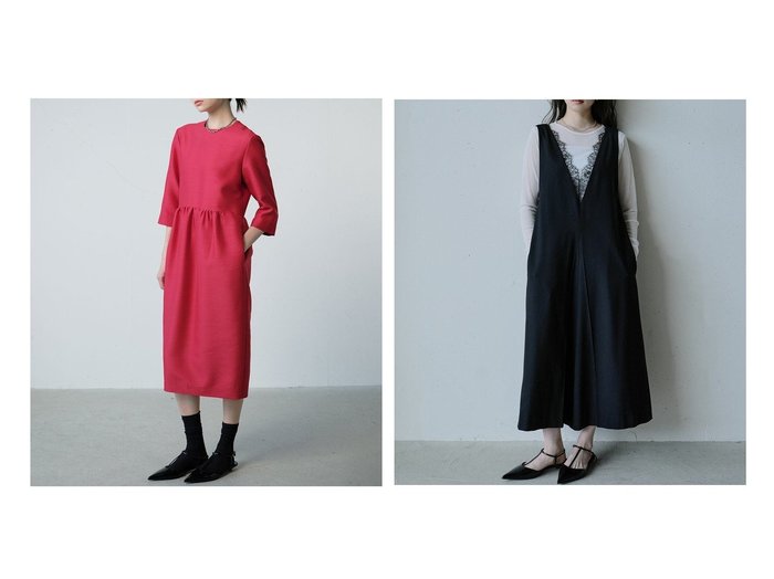 上品さと着映えを両立する大人ドレス【40代・50代におすすめ】【DoCLASSE(ドゥクラッセ)】の通販 おすすめ人気トレンドファッション通販アイテム 人気、トレンドファッション・服の通販 founy(ファニー) ファッション Fashion レディースファッション Fashion for Women ワンピース Dresses フォーマル・パーティードレス・結婚式用ドレス Elegant & Casual Dresses 新作・新入荷 New Arrivals / New In ウォーム Warm Fabric ギャザー Gathered, Ruffled シルク Silk, 100% Silk スマート Smart, Elegant ドレス Dress, One-Piece フロント Front, Front Design 軽量 Lightweight, Ultra Light なめらか Smooth, Silky Texture アクセサリー Fashion Accessories エレガント 上品 Elegant コンビネゾン Jumpsuit, All-in-One シンプル Simple, Minimal ジャケット Jacket, Outerwear ツイル Twist, Twisted Detail レース Lace, Lace Fabric |ID:crp329100000227681