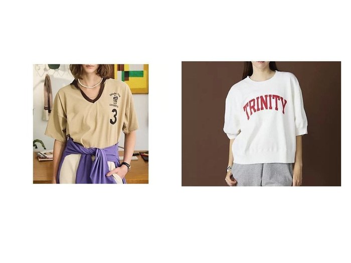 【衿付きで上品に着こなすサッカーシャツ風トップスと半袖ロゴスウェットの魅力】オブラダ(Oblada)の通販 おすすめ人気トレンドファッション通販アイテム 人気、トレンドファッション・服の通販 founy(ファニー) ファッション Fashion レディースファッション Fashion for Women トップス・カットソー Cut & Sew Tops シャツ・ブラウス・オフィスカジュアル Elegant Blouses & Button-Ups レディースパーカー・カジュアルフーディー Casual Hoodies & Sweatshirts ロングTシャツ・Tシャツ Longline T-Shirts & Tees スウェット・クルーネックトップス Sweatshirts & Crewnecks / Relaxed Fit Sweat Tops サッカー Seersucker, Summer Fabric スポーティ Sporty, Casual Athletic イエロー Yellow オレンジ Orange クラシック Classic, Timeless Style スウェット / スエット Sweatshirt, Sweatwear バランス Balance, Style Balance リメイク Remake, Reconstructed ヴィンテージ Vintage Style エレガント 上品 Elegant 半袖 Short Sleeve, Half Sleeve 夏 Summer 洗える Machine Washable 長袖 Long Sleeve, Full Sleeve |ID:crp329100000227684