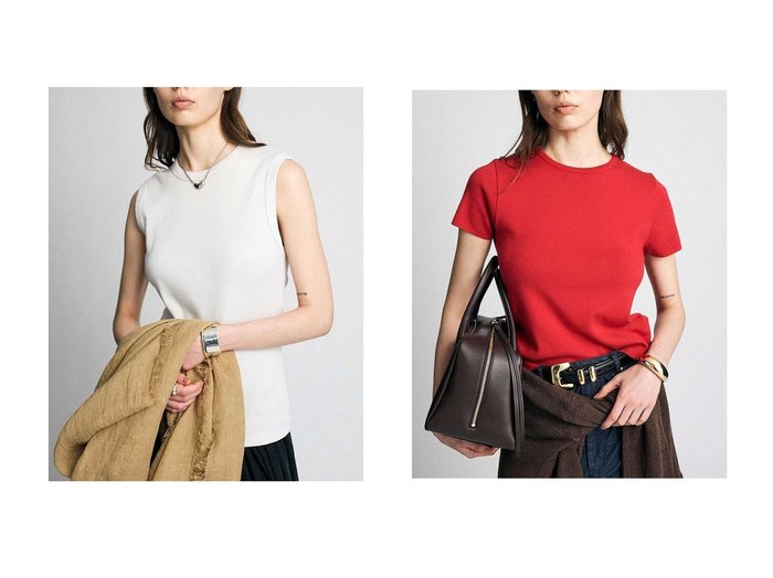 【上質コットンの光沢と滑らかさが際立つプルオーバーとノースリーブトップ】ブリル(BRILL)の通販 おすすめ人気トレンドファッション通販アイテム 人気、トレンドファッション・服の通販 founy(ファニー) ファッション Fashion レディースファッション Fashion for Women トップス・カットソー Cut & Sew Tops キャミソール&ノースリーブ Camisoles & Sleeveless Tops シャツ・ブラウス・オフィスカジュアル Elegant Blouses & Button-Ups ロングTシャツ・Tシャツ Longline T-Shirts & Tees カジュアルプルオーバー・ニットトップス Pullovers & Knit Tops / Casual Pullovers カットソー・ベーシックTシャツ Cut-and-Sewn Tops / Stretch Tees & Basics なめらか Smooth, Silky Texture キャミソール Camisole, Spaghetti Strap Top タンク Tank Top, Sleeveless Top テレコ Ribbed, Rib Stitch ノースリーブ Sleeveless, No-Sleeve 新作・新入荷 New Arrivals / New In |ID:crp329100000227694