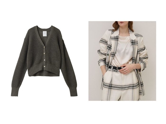 【リネンチェックジャケットとラミーカーディガンで整える軽やかで上品な装い】アンビラン(unbilanc)の通販 おすすめ人気トレンドファッション通販アイテム 人気、トレンドファッション・服の通販 founy(ファニー) ファッション Fashion レディースファッション Fashion for Women アウター Coat / Outerwear Collection レディースジャケット・軽アウター Jackets トップス・カットソー Cut & Sew Tops ニット Knit Tops & Sweaters カーディガン・羽織り Layered Style Cardigans カッティング Cutting Detail ジャケット Jacket, Outerwear ダブル Double, Double-Breasted チェック Check, Plaid, Tartan リネン Linen, Linen Fabric エレガント 上品 Elegant 新作・新入荷 New Arrivals / New In カーディガン Cardigan, Knitwear シンプル Simple, Minimal 夏 Summer 春 Spring S/S・春夏 SS, Spring/Summer, Warm Season |ID:crp329100000227703