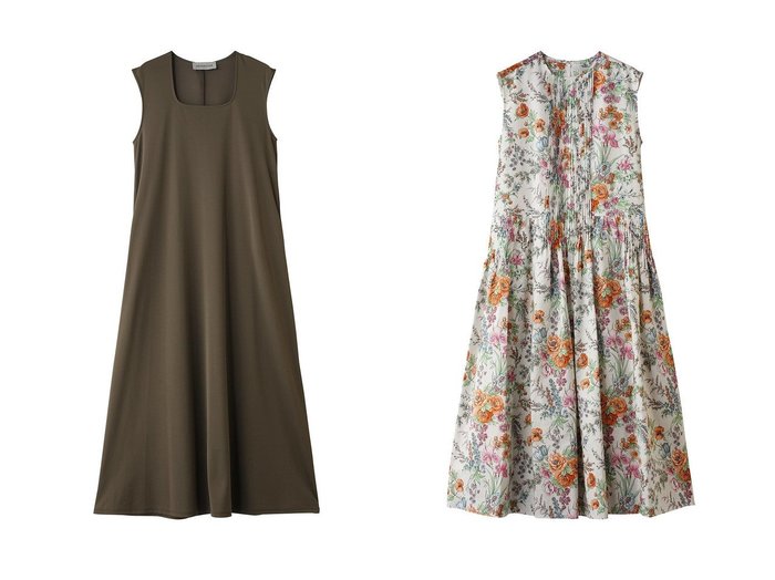 【上品な落ち感と華やかなフラワープリントが際立つワンピースで整える洗練スタイル】デパリエ(DEPAREILLE)の通販 おすすめ人気トレンドファッション通販アイテム 人気、トレンドファッション・服の通販 founy(ファニー) ファッション Fashion レディースファッション Fashion for Women ワンピース Dresses フォーマル・パーティードレス・結婚式用ドレス Elegant & Casual Dresses チュニック Tunic Tops & Dresses シンプル Simple, Minimal ジャケット Jacket, Outerwear スクエア Square, Square Shape スニーカー Sneakers, Trainers チュニック Tunic, Long Top フレア Flare, Flared フロント Front, Front Design ロング Long, Long-Length エレガント 上品 Elegant 新作・新入荷 New Arrivals / New In |ID:crp329100000227708