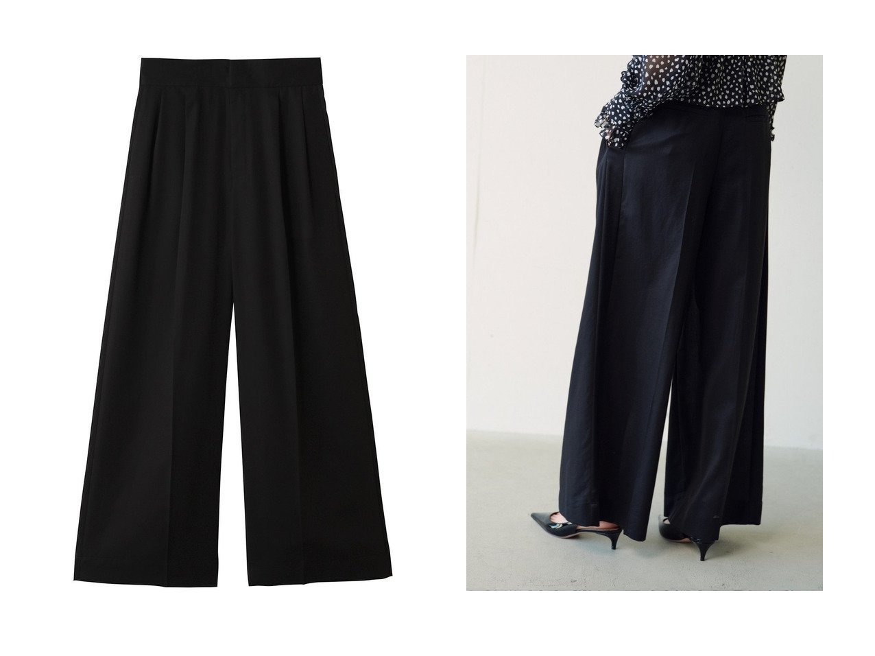 【j./ジェイドット】の強撚コットン サイド切り替えワイドパンツ おすすめ人気トレンドファッション通販アイテム インテリア・キッズ・メンズ・レディースファッション・服の通販 founy(ファニー) 　ファッション　Fashion　レディースファッション　Fashion for Women　パンツ　Pants & Trousers　ロング　Long, Long-Length　ワイド　Wide, Wide Fit　夏　Summer　新作・新入荷　New Arrivals / New In　春　Spring　S/S・春夏　SS, Spring/Summer, Warm Season　ブラック系　Black　|ID:crp329100000227724