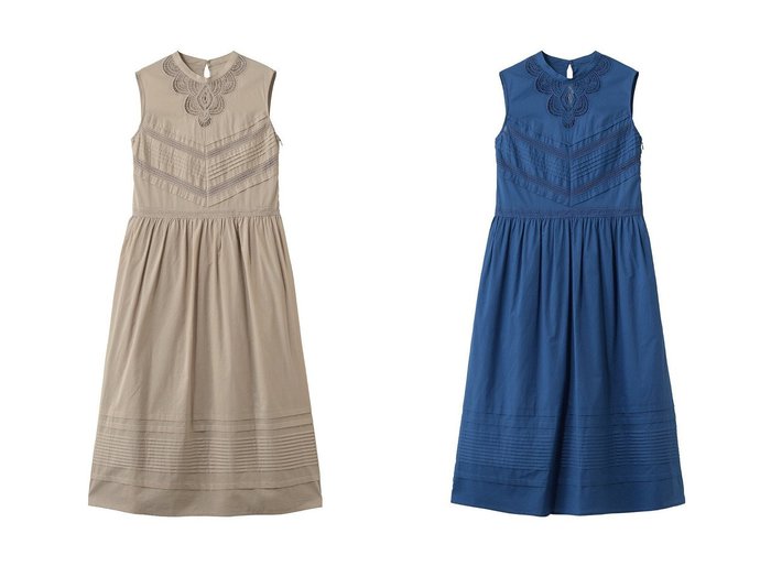 【フレアラインとやわらかな素材感が引き立つ軽やかなレースドレス】スリー ドッツ(three dots)の通販 おすすめ人気トレンドファッション通販アイテム 人気、トレンドファッション・服の通販 founy(ファニー) ファッション Fashion レディースファッション Fashion for Women ワンピース Dresses フォーマル・パーティードレス・結婚式用ドレス Elegant & Casual Dresses チュニック Tunic Tops & Dresses チュニック Tunic, Long Top ドレス Dress, One-Piece フェミニン Feminine, Girly フレア Flare, Flared レース Lace, Lace Fabric ロング Long, Long-Length 新作・新入荷 New Arrivals / New In 旅行 Travel |ID:crp329100000227725