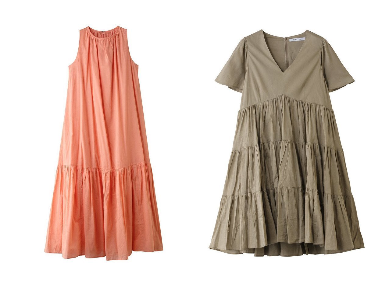 【フレアスリーブと美しいシルエットが際立つドレスで楽しむ優雅な装い】マリハ(MARIHA)の通販 おすすめ人気トレンドファッション通販アイテム インテリア・キッズ・メンズ・レディースファッション・服の通販 founy(ファニー) 　ファッション　Fashion　レディースファッション　Fashion for Women　ワンピース　Dresses　フォーマル・パーティードレス・結婚式用ドレス　Elegant & Casual Dresses　チュニック　Tunic Tops & Dresses　スタイリッシュ　Stylish, Fashionable　スリーブ　Sleeve, Long Sleeve / Short Sleeve　チュニック　Tunic, Long Top　ティアードスカート　Tiered Skirt, Flounced Skirt　ドレス　Dress, One-Piece　パーティ　Party, Party Style　フレア　Flare, Flared　モダン　Modern, Contemporary　今季　This Season, Current Season　新作・新入荷　New Arrivals / New In　|ID:crp329100000227739