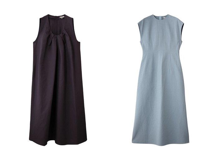 【軽やかなギャザーとフレアラインが引き立つノースリーブワンピース】ブラミンク(BLAMINK)の通販 おすすめ人気トレンドファッション通販アイテム インテリア・キッズ・メンズ・レディースファッション・服の通販 founy(ファニー) https://founy.com/ ファッション Fashion レディースファッション Fashion for Women ワンピース Dresses チュニック Tunic Tops & Dresses エアリー Airy Texture ギャザー Gathered, Ruffled シューズ Shoes, Footwear チュニック Tunic, Long Top デコルテ Décolleté, Neckline リゾート Resort, Vacation Style 夏 Summer 新作・新入荷 New Arrivals / New In |ID:crp329100000227745