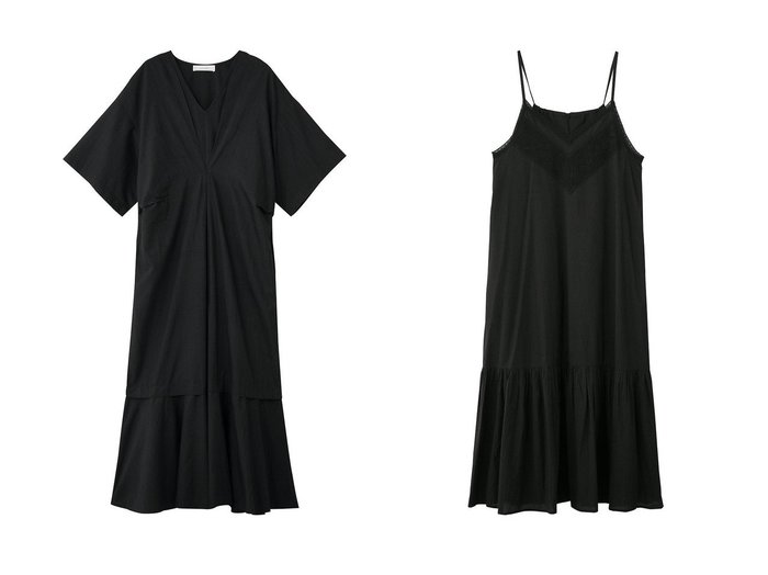 【heliopole/エリオポール】の【normment】ストライプステッチVネックドレス&【normment】MANNY レースキャミドレス おすすめ人気トレンドファッション通販アイテム 人気、トレンドファッション・服の通販 founy(ファニー) ファッション Fashion レディースファッション Fashion for Women ワンピース Dresses フォーマル・パーティードレス・結婚式用ドレス Elegant & Casual Dresses チュニック Tunic Tops & Dresses なめらか Smooth, Silky Texture ストライプ Stripe, Striped Pattern チュニック Tunic, Long Top ドレス Dress, One-Piece リラックス Relax, Relaxed Fit ロング Long, Long-Length 新作・新入荷 New Arrivals / New In |ID:crp329100000227752