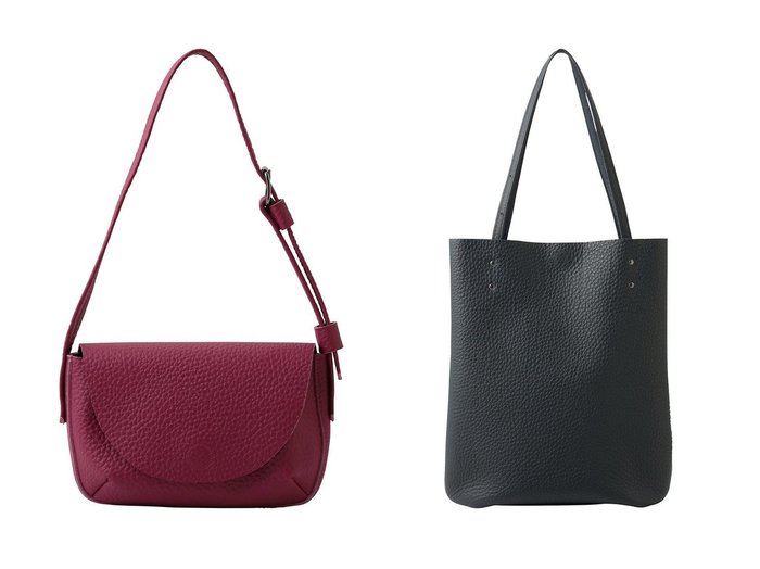 洗練されたレザーの質感が映えるショルダーバッグとトートバッグ【PLAIN PEOPLE(プレインピープル)の通販】 おすすめ人気トレンドファッション通販アイテム 人気、トレンドファッション・服の通販 founy(ファニー) 　ファッション　Fashion　レディースファッション　Fashion for Women　バッグ　Bags　コンパクト　Compact, Small Size　フォルム　Silhouette, Form　新作・新入荷　New Arrivals / New In　|ID:crp329100000227768