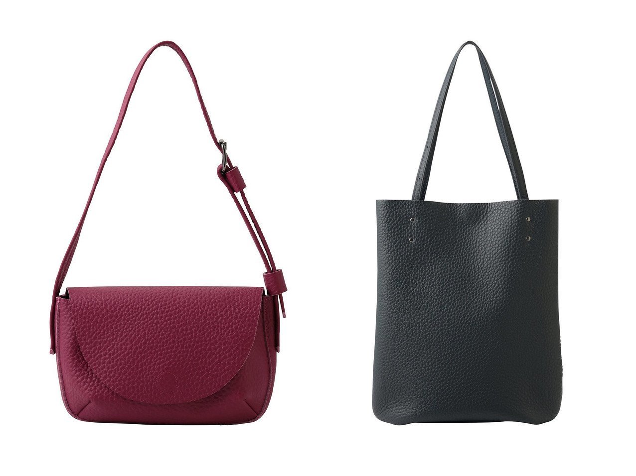 洗練されたレザーの質感が映えるショルダーバッグとトートバッグ【PLAIN PEOPLE(プレインピープル)の通販】 おすすめ人気トレンドファッション通販アイテム インテリア・キッズ・メンズ・レディースファッション・服の通販 founy(ファニー) 　ファッション　Fashion　レディースファッション　Fashion for Women　バッグ　Bags　コンパクト　Compact, Small Size　フォルム　Silhouette, Form　新作・新入荷　New Arrivals / New In　オレンジ系　Orange　ブルー系　Blue　|ID:crp329100000227768