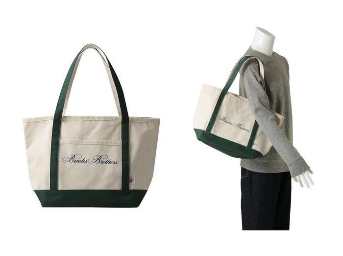 【アメリカ製キャンバス素材で仕立てた定番トートバッグ】Brooks Brothers(ブルックス ブラザーズ)の通販 おすすめ人気トレンドファッション通販アイテム 人気、トレンドファッション・服の通販 founy(ファニー) ファッション Fashion メンズファッション Fashion for Men バッグ Bags トートバッグ / 通勤・大容量バッグ Tote Bags アウトドア Outdoor Clothing キャンバス Canvas, Canvas Fabric クラシカル Classical, Vintage-Inspired フロント Front, Front Design ポケット Pocket, Pocket Detail 定番 Standard, Basic Item 新作・新入荷 New Arrivals / New In |ID:crp329100000227787