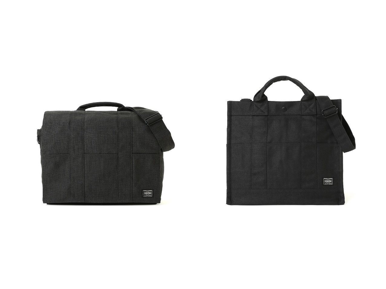 【PORTER POTR/ポーター ピーオーティーアール】の【PORTER】スモーキー ショルダーバッグ&【PORTER】スモーキー 2WAYトートバッグ おすすめ人気トレンドファッション通販アイテム インテリア・キッズ・メンズ・レディースファッション・服の通販 founy(ファニー) 　ファッション　Fashion　レディースファッション　Fashion for Women　バッグ　Bags　巾着　Drawstring Bag, Kinchaku　軽量　Lightweight, Ultra Light　ジャカード／ジャガード　Jacquard, Woven Pattern　スマート　Smart, Elegant　フィット　Fit, Slim Fit　フラップ　Flap, Flap Pocket　ポケット　Pocket, Pocket Detail　ユニセックス　Unisex, Genderless　新作・新入荷　New Arrivals / New In　ブラック系　Black　ブルー系　Blue　|ID:crp329100000227795