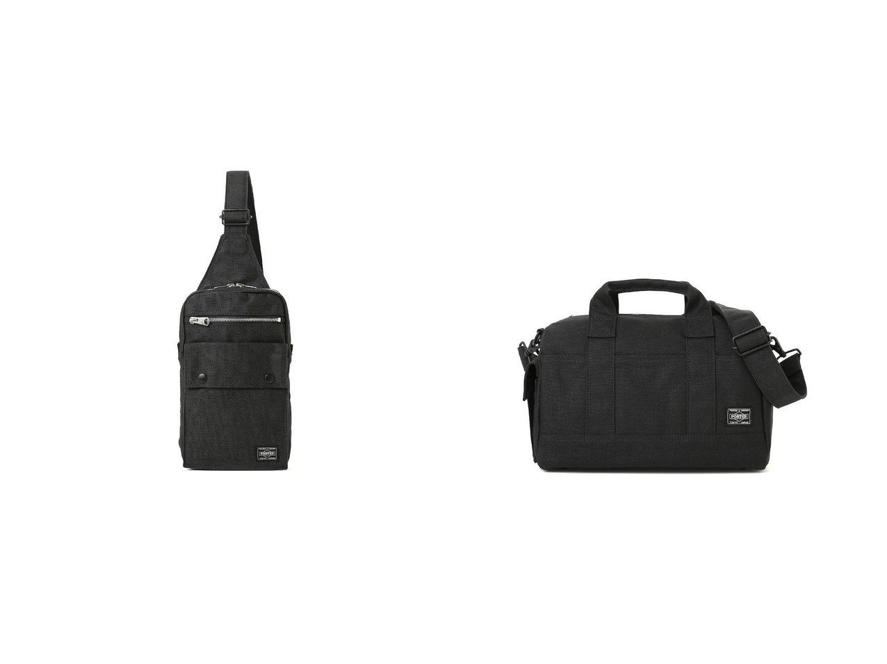 【PORTER POTR/ポーター ピーオーティーアール】の【PORTER】スモーキー スリングショルダーバッグ&【PORTER】スモーキー 2WAYドクターズバッグ おすすめ人気トレンドファッション通販アイテム インテリア・キッズ・メンズ・レディースファッション・服の通販 founy(ファニー) 　ファッション　Fashion　レディースファッション　Fashion for Women　バッグ　Bags　キーホルダー　Keychain, Key Holder　巾着　Drawstring Bag, Kinchaku　軽量　Lightweight, Ultra Light　ジャカード／ジャガード　Jacquard, Woven Pattern　スマート　Smart, Elegant　ポケット　Pocket, Pocket Detail　ユニセックス　Unisex, Genderless　旅行　Travel　新作・新入荷　New Arrivals / New In　ブラック系　Black　ブルー系　Blue　|ID:crp329100000227798