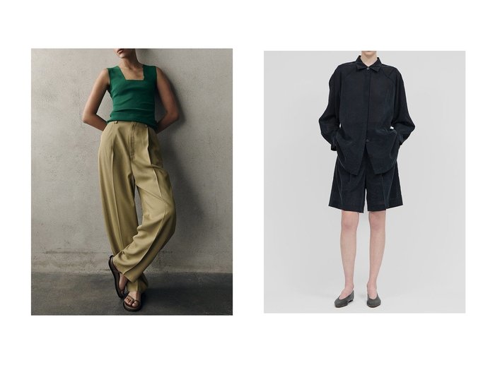 【シアーシャツとスクエアネックニットで軽やかさと洗練を楽しむスタイリング】IIROT(イロット)の通販 おすすめ人気トレンドファッション通販アイテム 人気、トレンドファッション・服の通販 founy(ファニー) ファッション Fashion レディースファッション Fashion for Women トップス・カットソー Cut & Sew Tops ニット Knit Tops & Sweaters カジュアルプルオーバー・ニットトップス Pullovers & Knit Tops / Casual Pullovers シャツ・ブラウス・オフィスカジュアル Elegant Blouses & Button-Ups とろみ Fluid, Flowy Fabric なめらか Smooth, Silky Texture インナー Innerwear ジャケット Jacket, Outerwear スクエア Square, Square Shape タンク Tank Top, Sleeveless Top デコルテ Décolleté, Neckline バランス Balance, Style Balance 夏 Summer 新作・新入荷 New Arrivals / New In 春 Spring S/S・春夏 SS, Spring/Summer, Warm Season キュプラ Cupro, Eco Fabric シアー Sheer, See-Through スリーブ Sleeve, Long Sleeve / Short Sleeve ドレープ Drape, Draping Fabric ピーチ Peach, Soft Touch フォルム Silhouette, Form ロング Long, Long-Length |ID:crp329100000227807