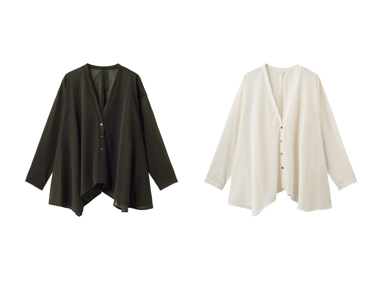 【LANVIN en Bleu/ランバン オン ブルー】のシアートリコットフレアカーデ おすすめ人気トレンドファッション通販アイテム インテリア・キッズ・メンズ・レディースファッション・服の通販 founy(ファニー) 　ファッション　Fashion　レディースファッション　Fashion for Women　トップス・カットソー　Cut & Sew Tops　カーディガン・羽織り　Layered Style Cardigans　シャツ・ブラウス・オフィスカジュアル　Elegant Blouses & Button-Ups　ロングTシャツ・Tシャツ　Longline T-Shirts & Tees　カットソー・ベーシックTシャツ　Cut-and-Sewn Tops / Stretch Tees & Basics　エレガント 上品　Elegant　カーディガン　Cardigan, Knitwear　シアー　Sheer, See-Through　フェミニン　Feminine, Girly　フレア　Flare, Flared　リボン　Ribbon, Bow　新作・新入荷　New Arrivals / New In　ブラウン系　Brown　ブラック系　Black　|ID:crp329100000227824