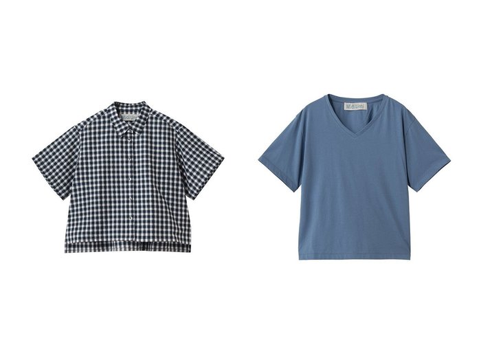 【やわらかな着心地のVネックTシャツとシアサッカーチェックシャツで楽しむ軽やかな季節スタイル】MidiUmi(ミディウミ)の通販 おすすめ人気トレンドファッション通販アイテム 人気、トレンドファッション・服の通販 founy(ファニー) ファッション Fashion レディースファッション Fashion for Women トップス・カットソー Cut & Sew Tops シャツ・ブラウス・オフィスカジュアル Elegant Blouses & Button-Ups ロングTシャツ・Tシャツ Longline T-Shirts & Tees カジュアルプルオーバー・ニットトップス Pullovers & Knit Tops / Casual Pullovers カットソー・ベーシックTシャツ Cut-and-Sewn Tops / Stretch Tees & Basics クロップド Cropped, Short Length ショート Short, Short Length スリーブ Sleeve, Long Sleeve / Short Sleeve チェック Check, Plaid, Tartan トレンド Trend, Trending Now 半袖 Short Sleeve, Half Sleeve 夏 Summer 新作・新入荷 New Arrivals / New In 春 Spring S/S・春夏 SS, Spring/Summer, Warm Season おすすめ Recommended / Our Picks インナー Innerwear コンパクト Compact, Small Size シンプル Simple, Minimal |ID:crp329100000227826