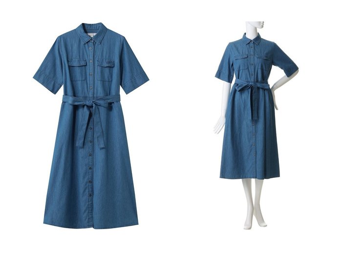 ベルトアレンジで着こなし広がるライトウェイトデニムのシャツドレスで叶える洗練された日常スタイル Brooks Brothers(ブルックス ブラザーズ)の通販 おすすめ人気トレンドファッション通販アイテム 人気、トレンドファッション・服の通販 founy(ファニー) ファッション Fashion レディースファッション Fashion for Women ワンピース Dresses フォーマル・パーティードレス・結婚式用ドレス Elegant & Casual Dresses チュニック Tunic Tops & Dresses チュニック Tunic, Long Top デニム Denim, Jeans Material トレンド Trend, Trending Now ドレス Dress, One-Piece フィット Fit, Slim Fit フラップ Flap, Flap Pocket フレア Flare, Flared ポケット Pocket, Pocket Detail モダン Modern, Contemporary ロング Long, Long-Length ワンポイント One Point, Statement Accent 新作・新入荷 New Arrivals / New In |ID:crp329100000227850