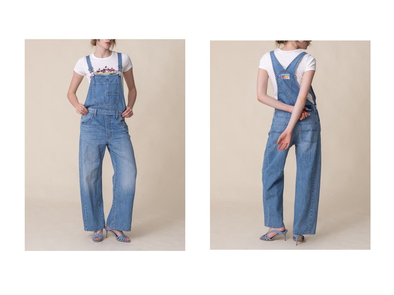 ハイウエストデザインが映えるデニムオーバーオールで叶える洗練された大人のカジュアルスタイル MOTHER(マザー)の通販 おすすめ人気トレンドファッション通販アイテム インテリア・キッズ・メンズ・レディースファッション・服の通販 founy(ファニー) 　ファッション　Fashion　レディースファッション　Fashion for Women　パンツ　Pants & Trousers　シアー　Sheer, See-Through　デニム　Denim, Jeans Material　フィット　Fit, Slim Fit　レース　Lace, Lace Fabric　新作・新入荷　New Arrivals / New In　ブルー系　Blue　|ID:crp329100000227854