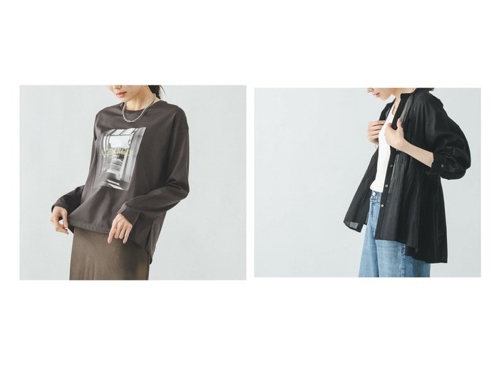 繊細レースブラウスと上品な光沢プリントロンTで叶える軽やかで洗練されたデイリースタイル GLOBAL WORK(グローバルワーク)の通販 おすすめ人気トレンドファッション通販アイテム 人気、トレンドファッション・服の通販 founy(ファニー) ファッション Fashion レディースファッション Fashion for Women トップス・カットソー Cut & Sew Tops ロングTシャツ・Tシャツ Longline T-Shirts & Tees シャツ・ブラウス・オフィスカジュアル Elegant Blouses & Button-Ups おすすめ Recommended / Our Picks インナー Innerwear サロペット Overalls, Salopette シルク Silk, 100% Silk ジャケット Jacket, Outerwear 人気 Popular, Best Seller 定番 Standard, Basic Item 抗菌 Antibacterial, Bacteria-Resistant インド Indian Textile 洗える Machine Washable ギャザー Gathered, Ruffled チュニック Tunic, Long Top ティアード Tiered, Tiered Style フレア Flare, Flared ベスト Vest, Waistcoat ペプラム Peplum, Flared Hem 羽織 Haori, Light Jacket レース Lace, Lace Fabric ワイド Wide, Wide Fit 旅行 Travel |ID:crp329100000227856