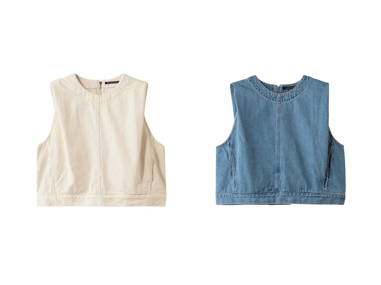 上品さとこなれ感を纏うデニムベストコレクション レイヤードで広がる着こなし mizuiro ind(ミズイロ インド)の通販 おすすめ人気トレンドファッション通販アイテム インテリア・キッズ・メンズ・レディースファッション・服の通販 founy(ファニー) 　ファッション　Fashion　レディースファッション　Fashion for Women　アウター　Coat / Outerwear Collection　トップス・カットソー　Cut & Sew Tops　キャミソール&ノースリーブ　Camisoles & Sleeveless Tops　シャツ・ブラウス・オフィスカジュアル　Elegant Blouses & Button-Ups　ベスト&ジレ / 重ね着スタイル　Vests & Gilets　スリーブ　Sleeve, Long Sleeve / Short Sleeve　ダメージ　Distressed, Destroyed　デニム　Denim, Jeans Material　トレンド　Trend, Trending Now　ノースリーブ　Sleeveless, No-Sleeve　ベスト　Vest, Waistcoat　エレガント 上品　Elegant　新作・新入荷　New Arrivals / New In　ブルー系　Blue　イエロー系　Yellow　|ID:crp329100000227869