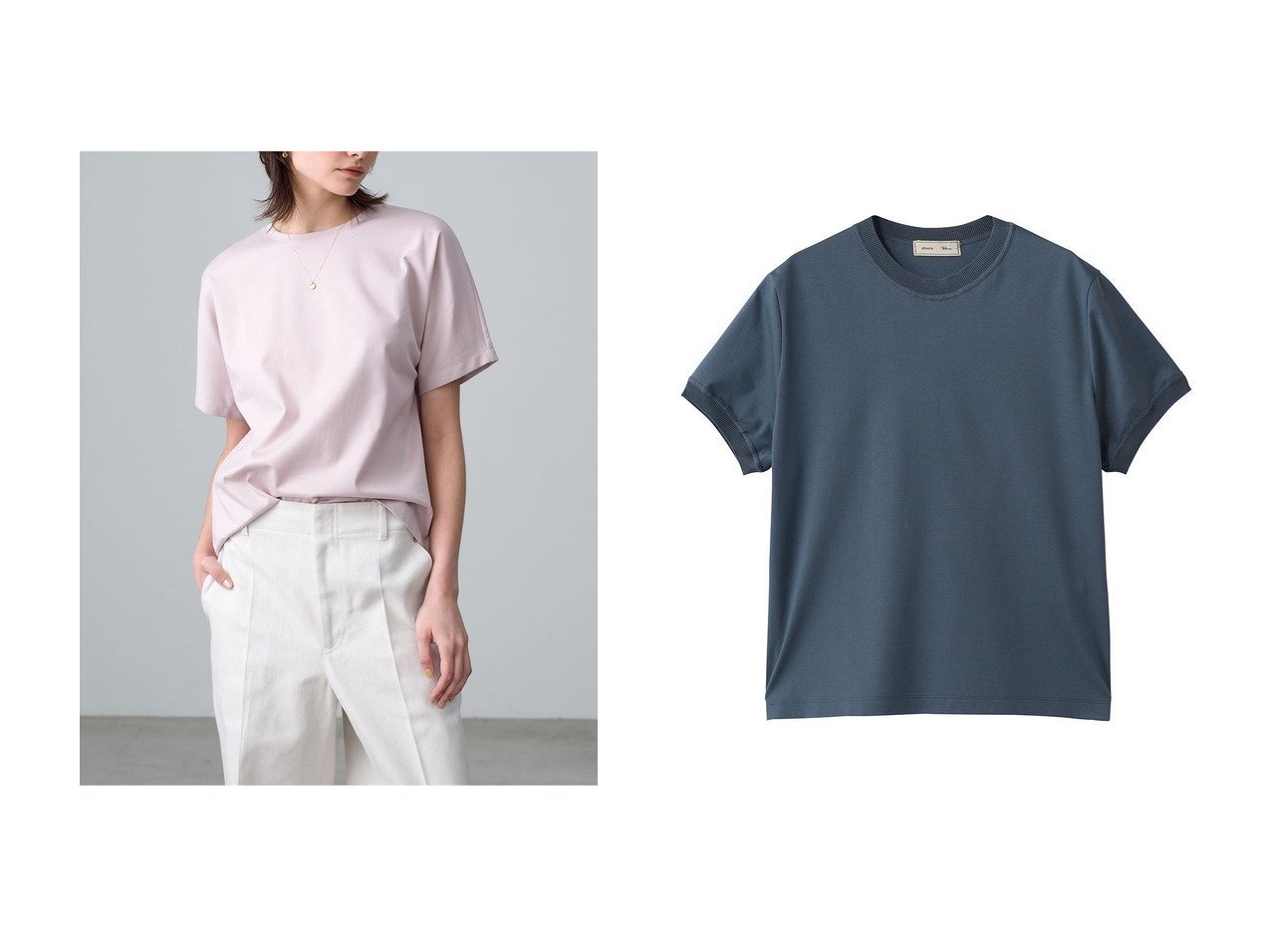 上質素材と洗練シルエットで魅せるカットソーコレクション 大人の日常に寄り添う一着 ebure(エブール)の通販 おすすめ人気トレンドファッション通販アイテム インテリア・キッズ・メンズ・レディースファッション・服の通販 founy(ファニー) 　ファッション　Fashion　レディースファッション　Fashion for Women　トップス・カットソー　Cut & Sew Tops　シャツ・ブラウス・オフィスカジュアル　Elegant Blouses & Button-Ups　ロングTシャツ・Tシャツ　Longline T-Shirts & Tees　カットソー・ベーシックTシャツ　Cut-and-Sewn Tops / Stretch Tees & Basics　ニット　Knit Tops & Sweaters　イタリア　Italy　春　Spring　カットソー　Cut and Sewn Top　ショート　Short, Short Length　シンプル　Simple, Minimal　スリーブ　Sleeve, Long Sleeve / Short Sleeve　定番　Standard, Basic Item　なめらか　Smooth, Silky Texture　ベスト　Vest, Waistcoat　別注　Limited Edition, Custom Order　S/S・春夏　SS, Spring/Summer, Warm Season　再入荷　Restock / Back in Stock　夏　Summer　パターン　Pattern, Design Print　レッド系　Red　ホワイト系　White　ブルー系　Blue　ブラック系　Black　|ID:crp329100000227876